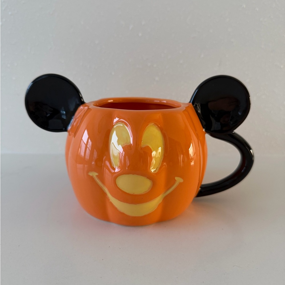 Mickey Mouse Disney Halloween Pumpkin Mug